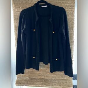 Black lady cardigan
